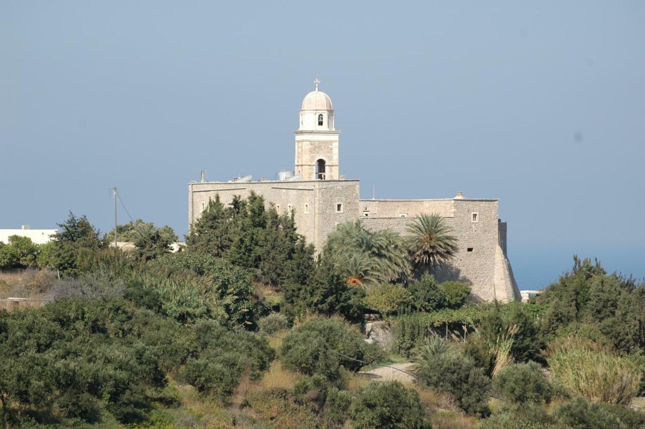 Blue Vista Cottage Sitia Exterior foto